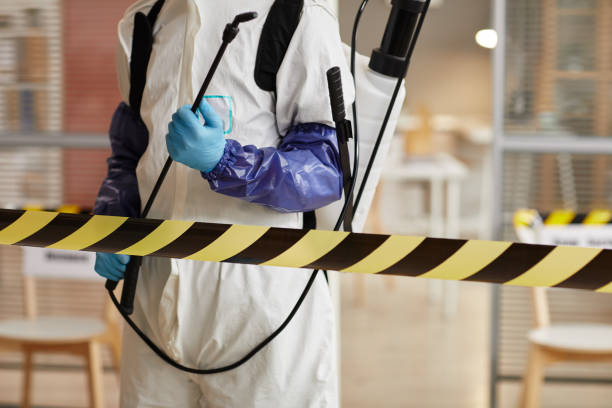 Professional Biohazard technician working in Parker, CO